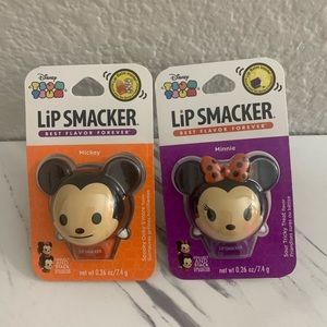 Lip Smacker Disney Tsum Tsum Lip Balm  Mickey & Minnie Mouse HALLOWEEN New
